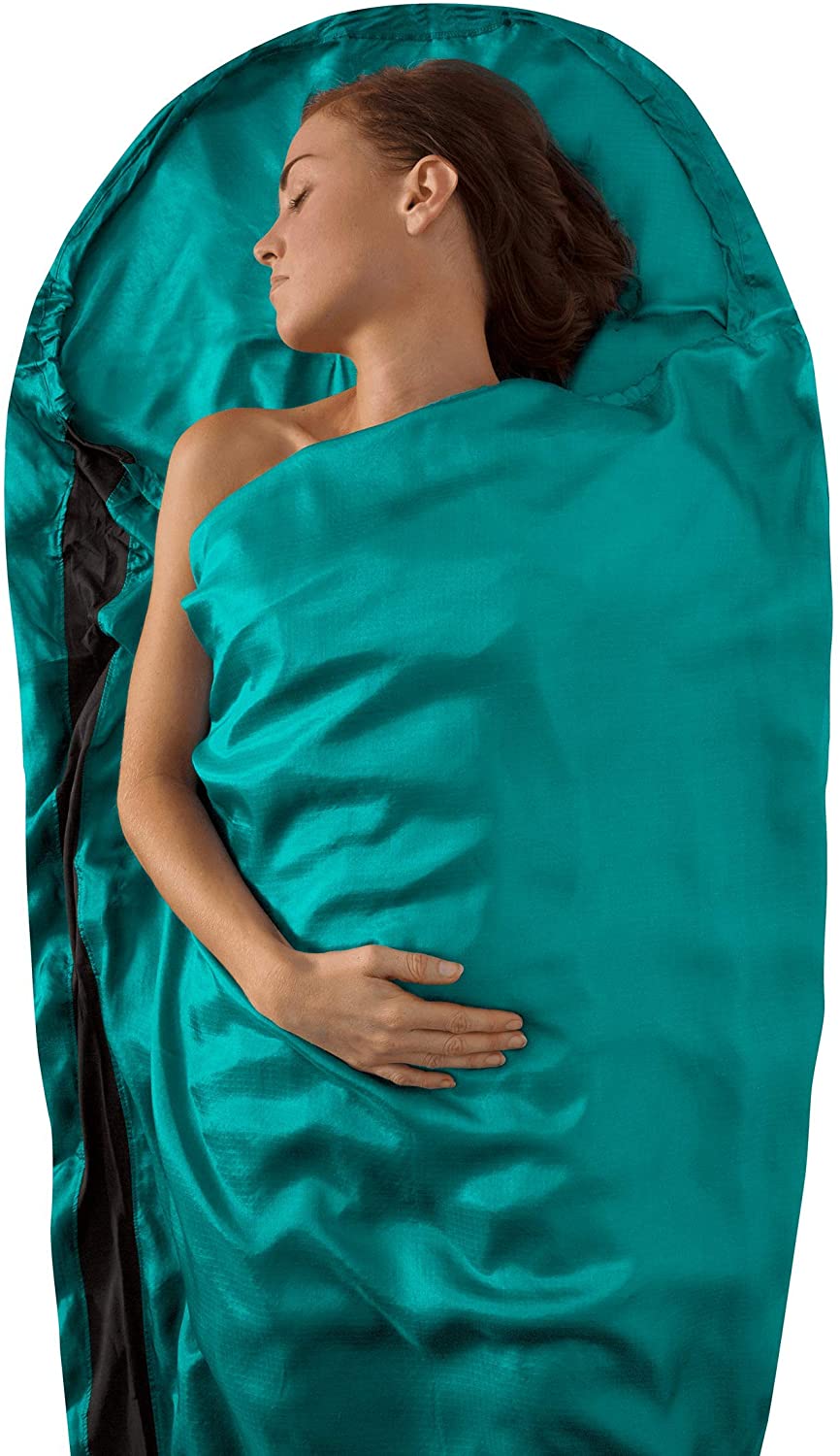 Silk sleeping outlet liner